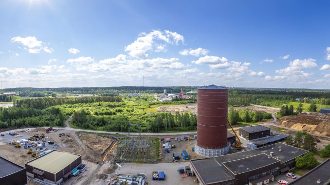 Akun täyttäminen vedellä on tarkoitus aloittaa elokuun aikana.