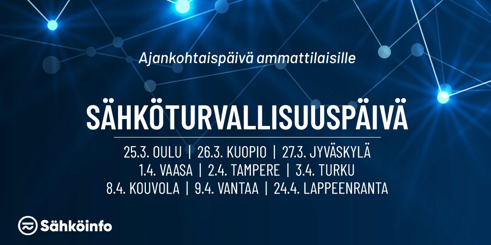 Sähköturvallisuuspäiväkiertue 2025